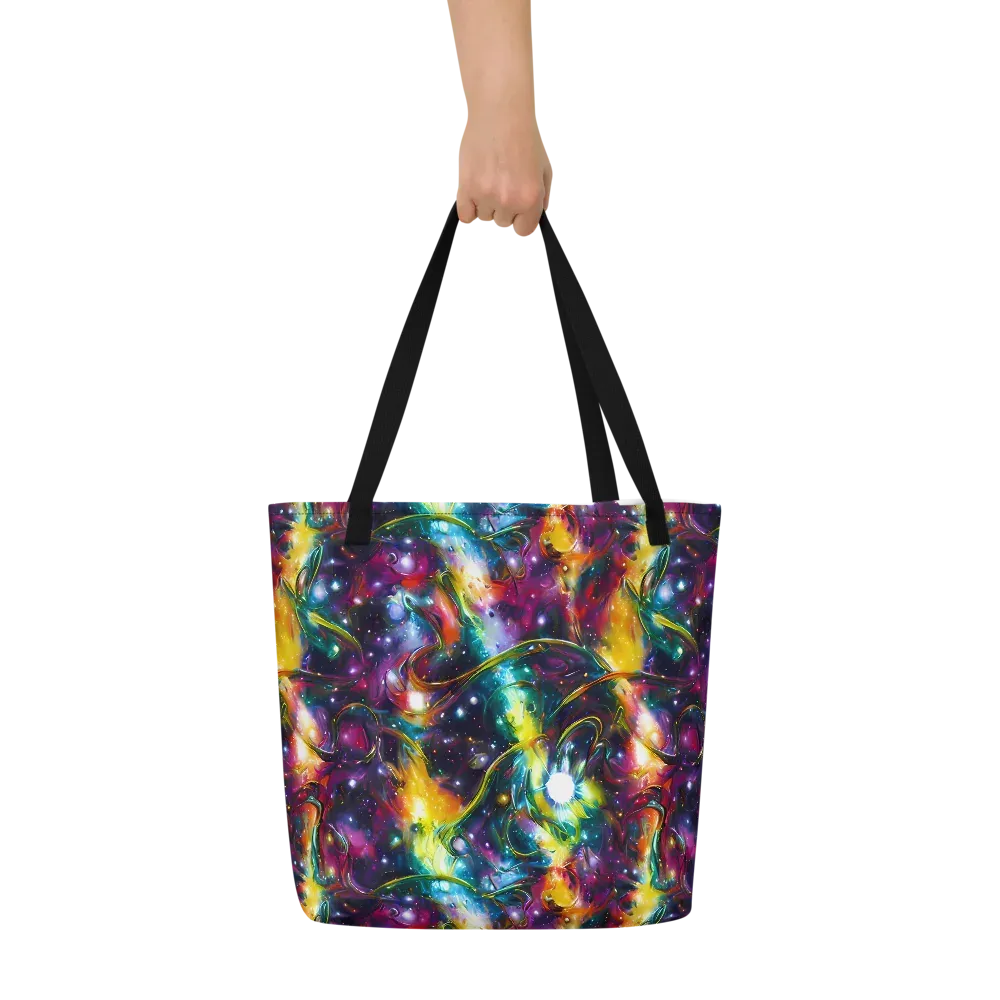 Solar Spell on Large Tote Bag W/ Pocket — Front