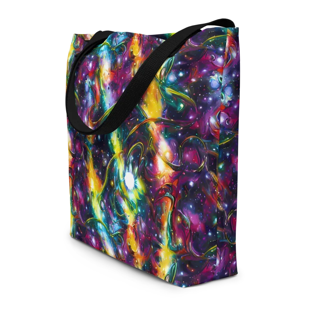 Solar Spell on Large Tote Bag W/ Pocket — Front