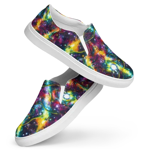 Solar Spell on a Women's Slip-On Canvas Shoes