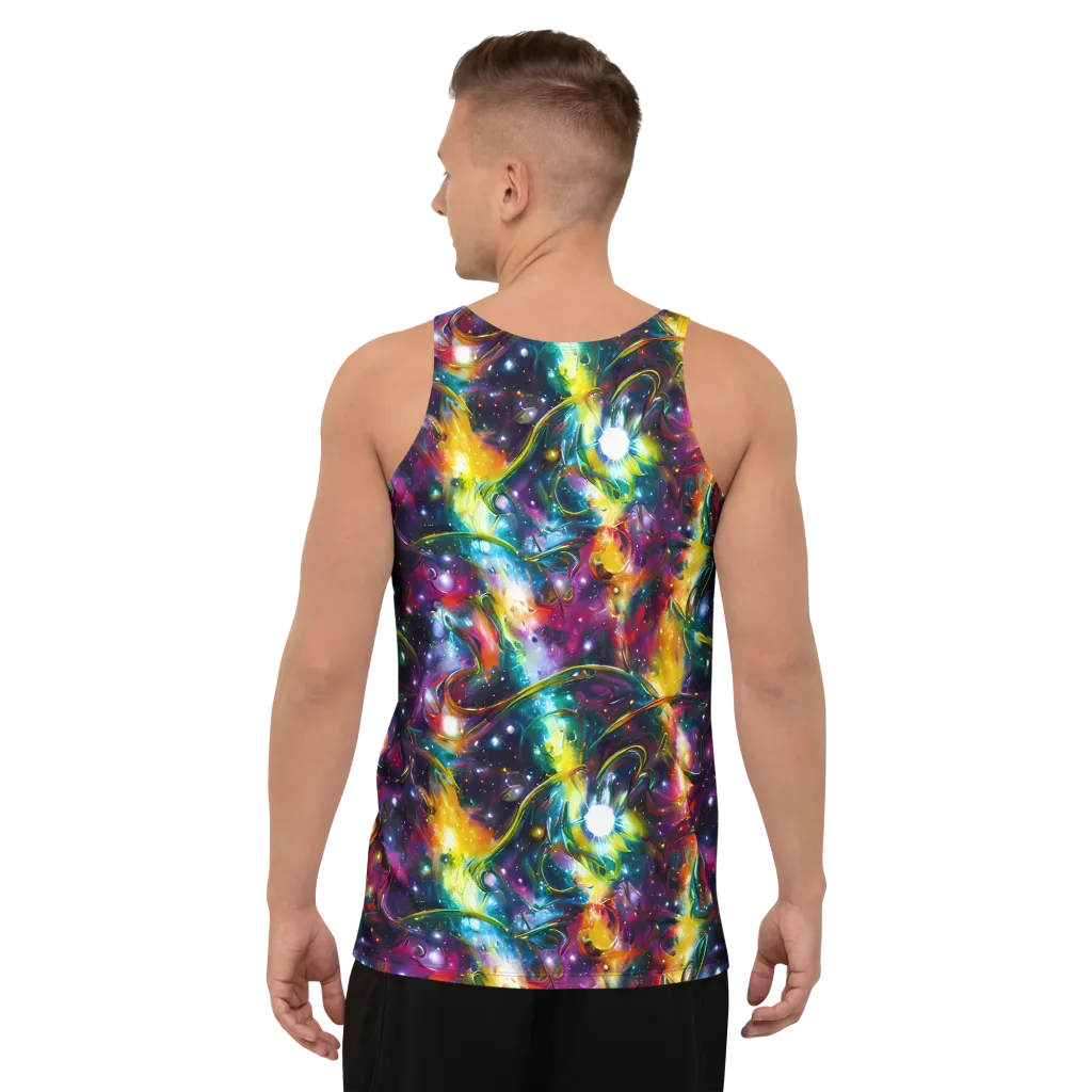 Solar Spell on Men's Tank Top — Back