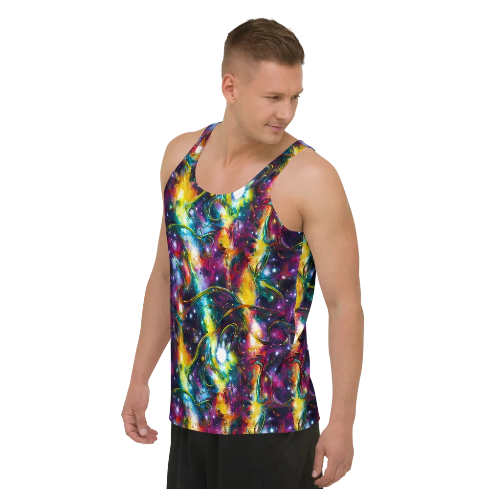 Solar Spell on Men's Tank Top — Left Front