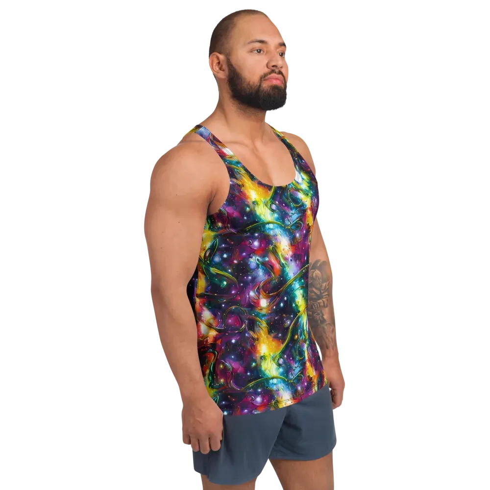 Solar Spell on Men's Tank Top — Right Front
