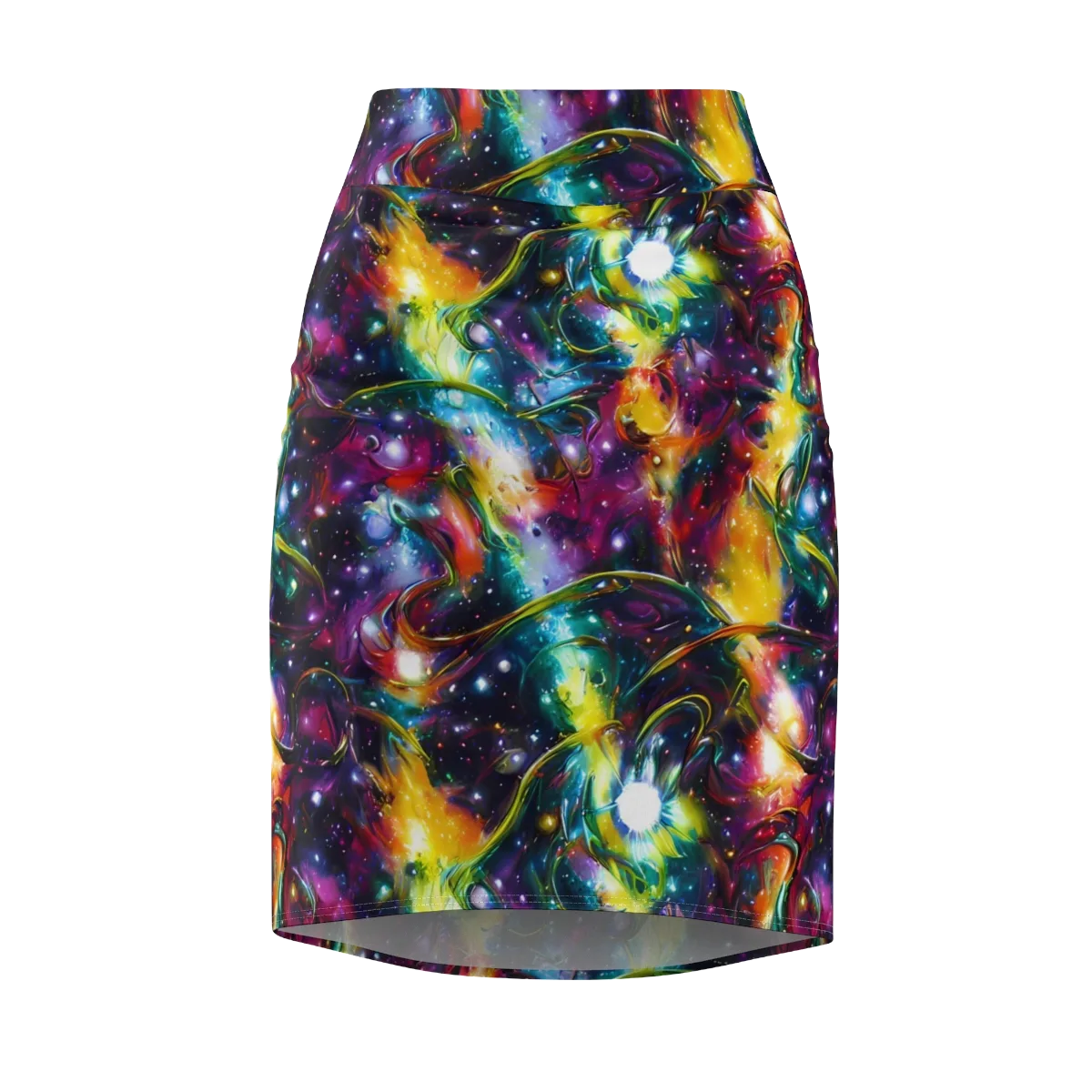 Solar Spell on Pencil Skirt — Front