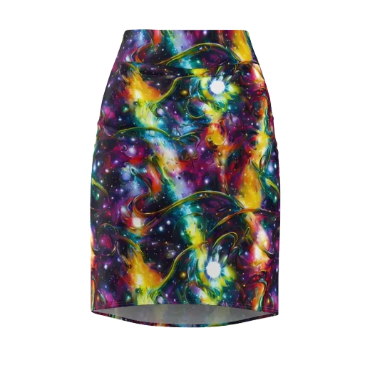 Solar Spell on a Pencil Skirt