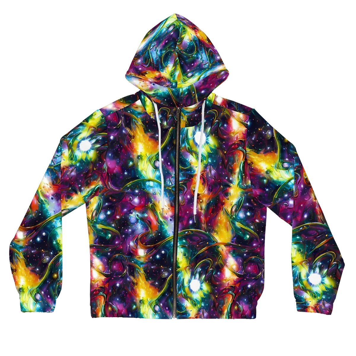 Solar Spell on Women's Full-Zip Hoodie — Front