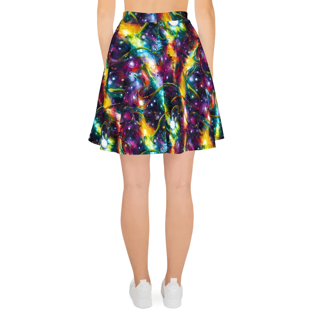 Solar Spell on Skater Skirt — Back