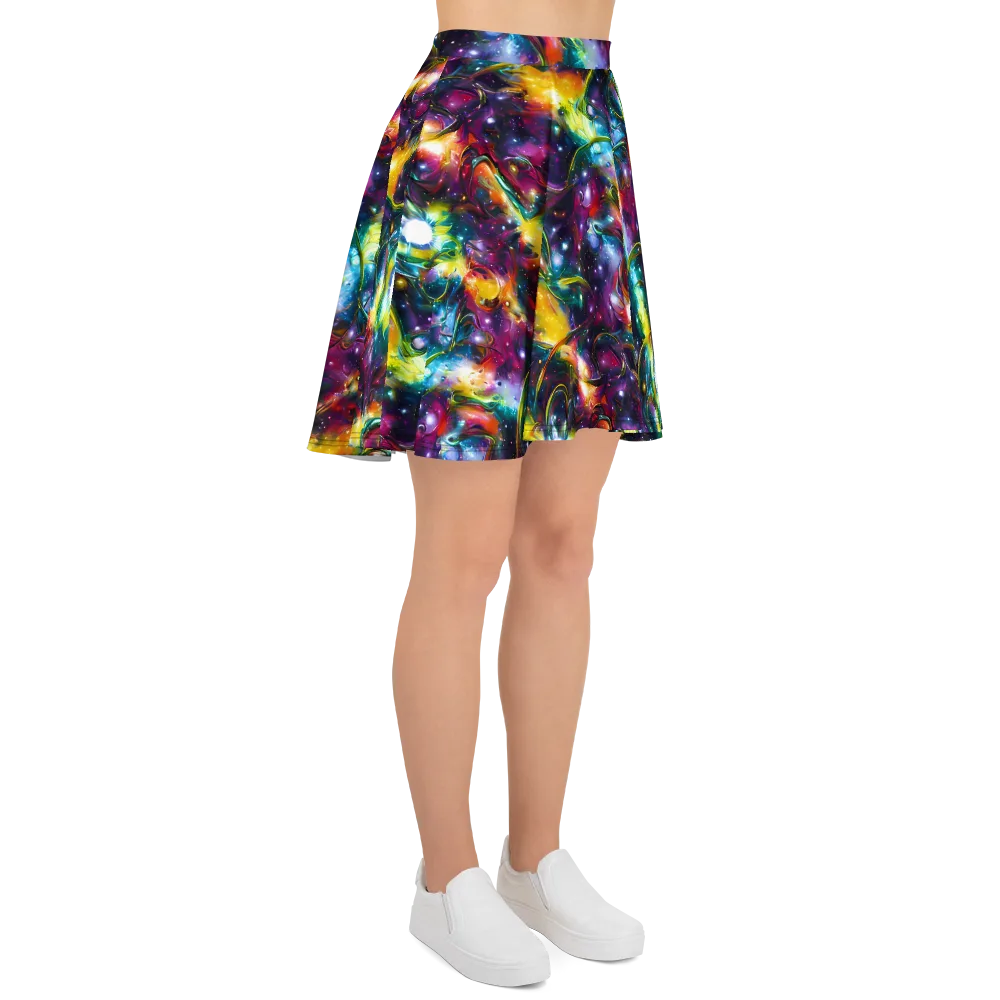 Solar Spell on Skater Skirt — Right