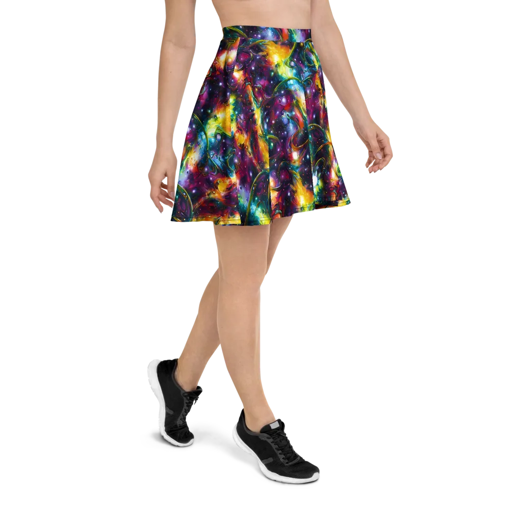 Solar Spell on Skater Skirt — Right