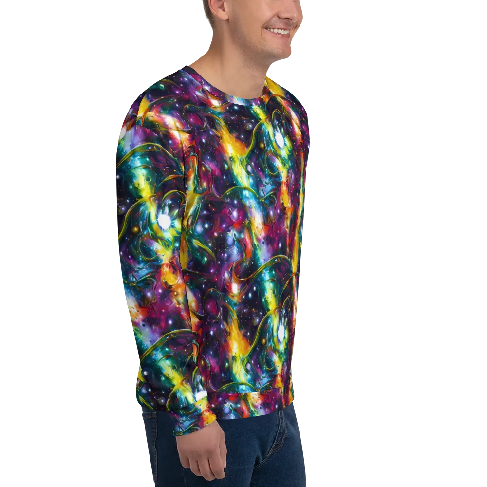 Solar Spell on Sweatshirt — Right Front