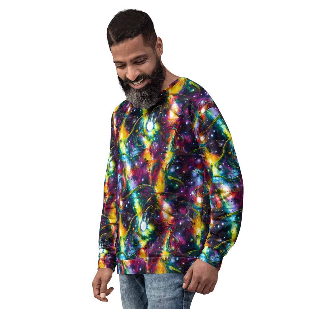 Solar Spell on Sweatshirt — Left Front