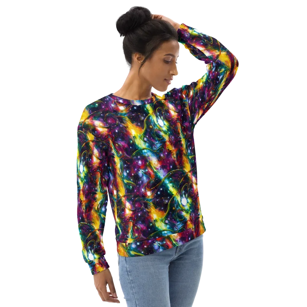 Solar Spell on Sweatshirt — Right Front