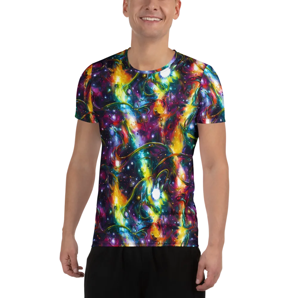 Solar Spell on Men's Athletic T-Shirt — Front