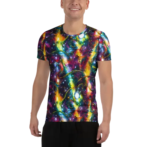 Solar Spell on a Men's Athletic T-Shirt