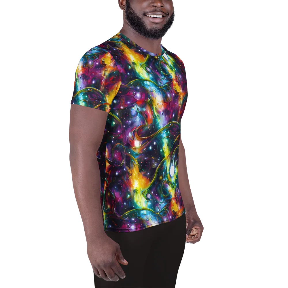 Solar Spell on Men's Athletic T-Shirt — Right