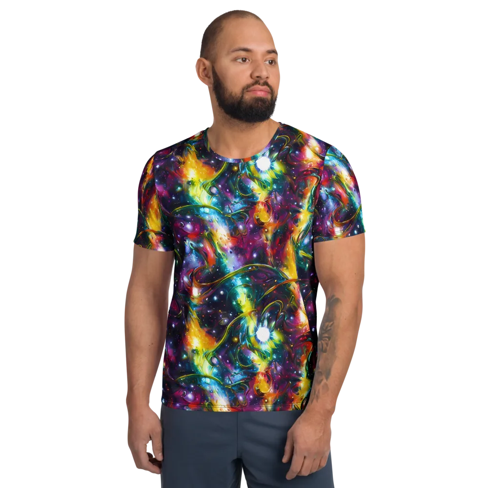 Solar Spell on Men's Athletic T-Shirt — Front