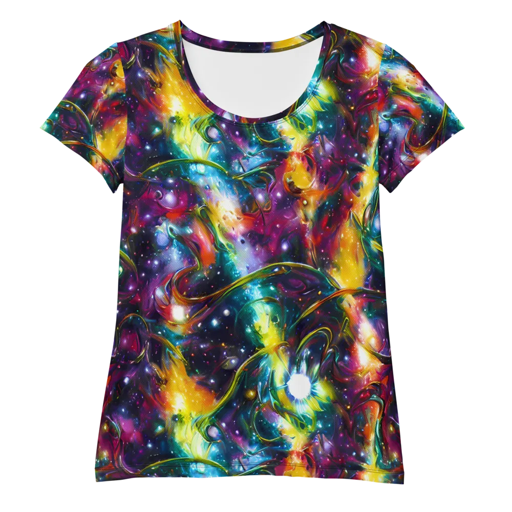 Solar Spell on Women's Athletic T-Shirt — Front