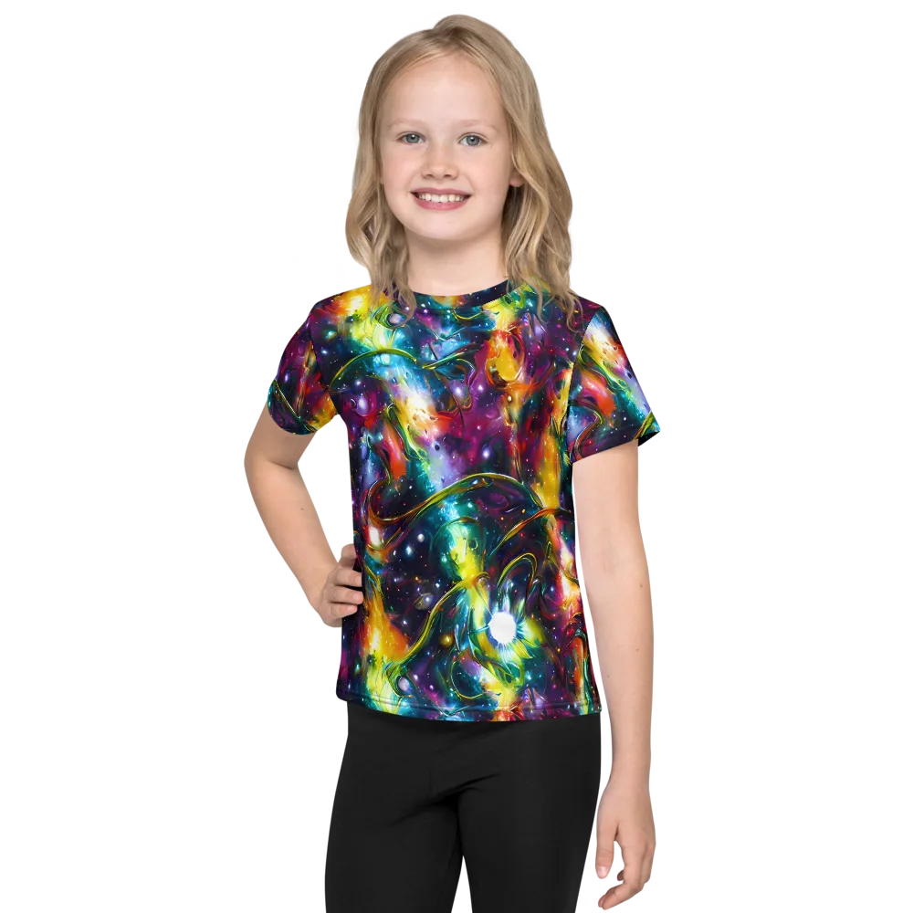 Solar Spell on Kids Crew Neck T-Shirt — Front