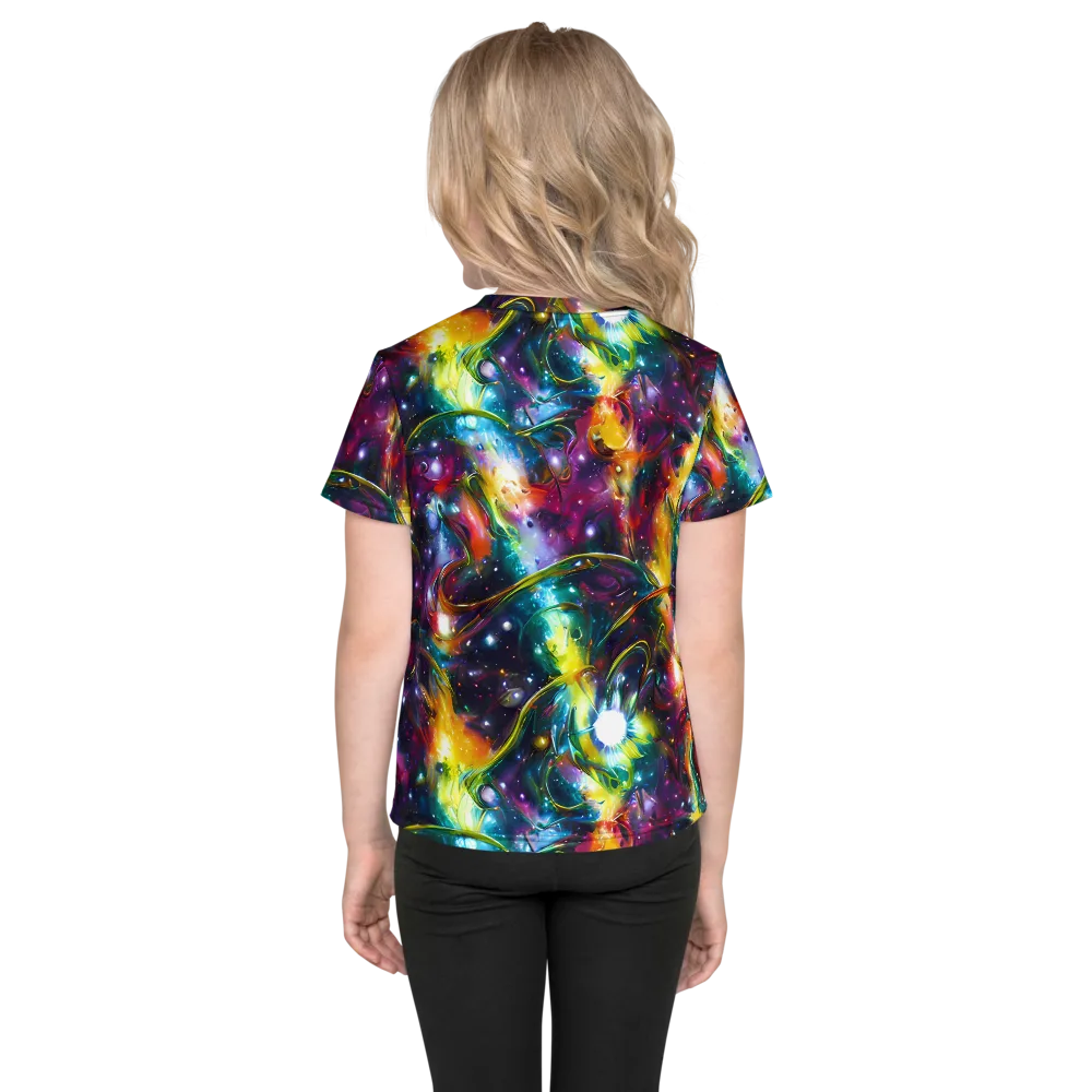 Solar Spell on Kids Crew Neck T-Shirt — Back