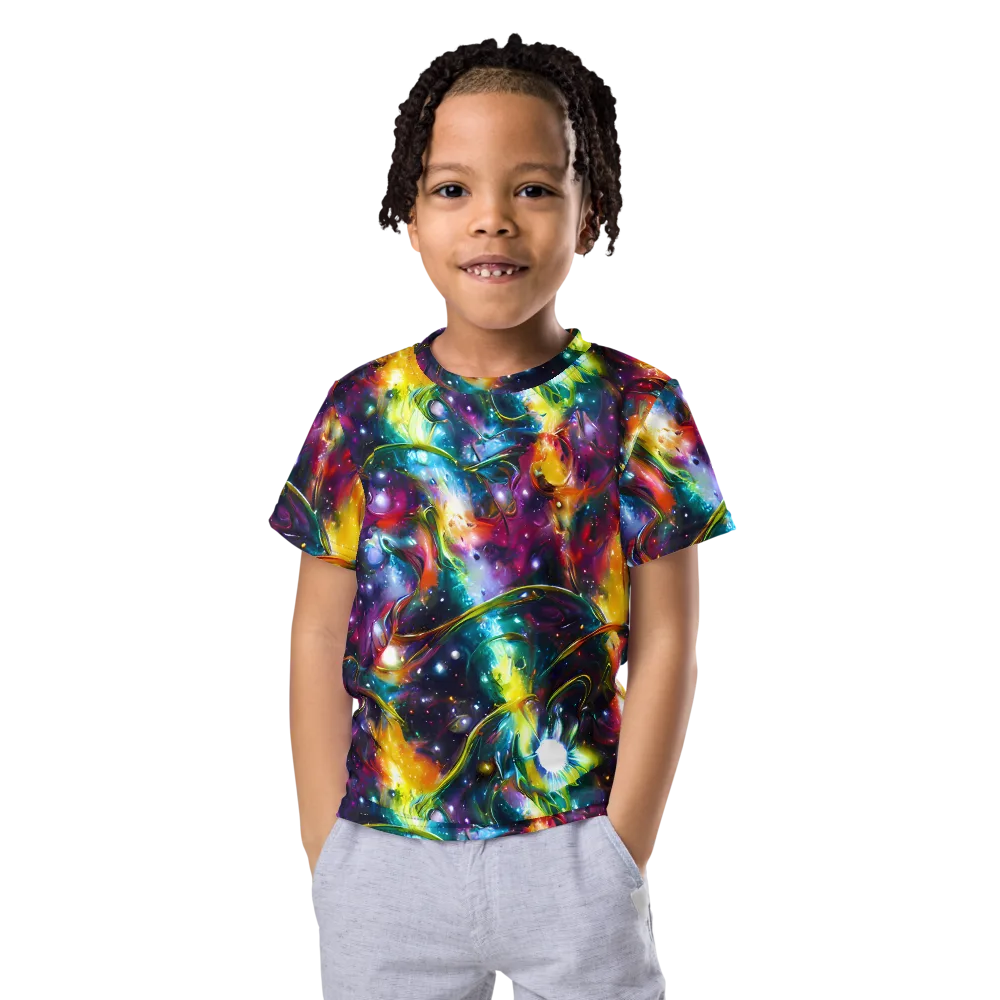 Solar Spell on Kids Crew Neck T-Shirt — Front