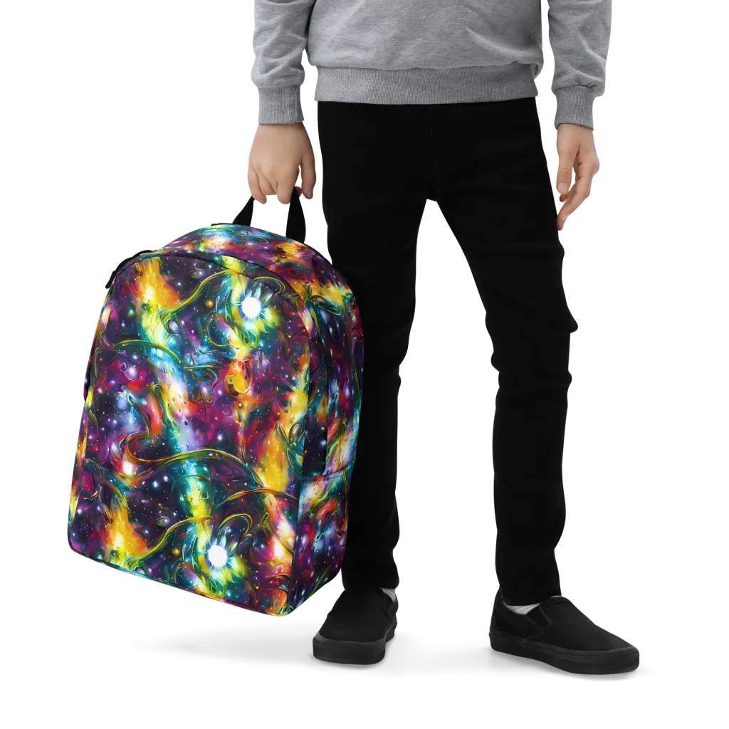 Solar Spell on Minimalist Backpack — Zoomed-in