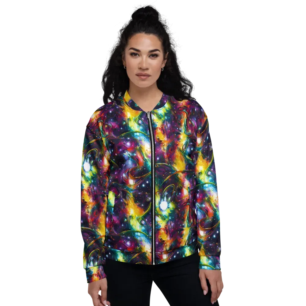 Solar Spell on Bomber Jacket — Front