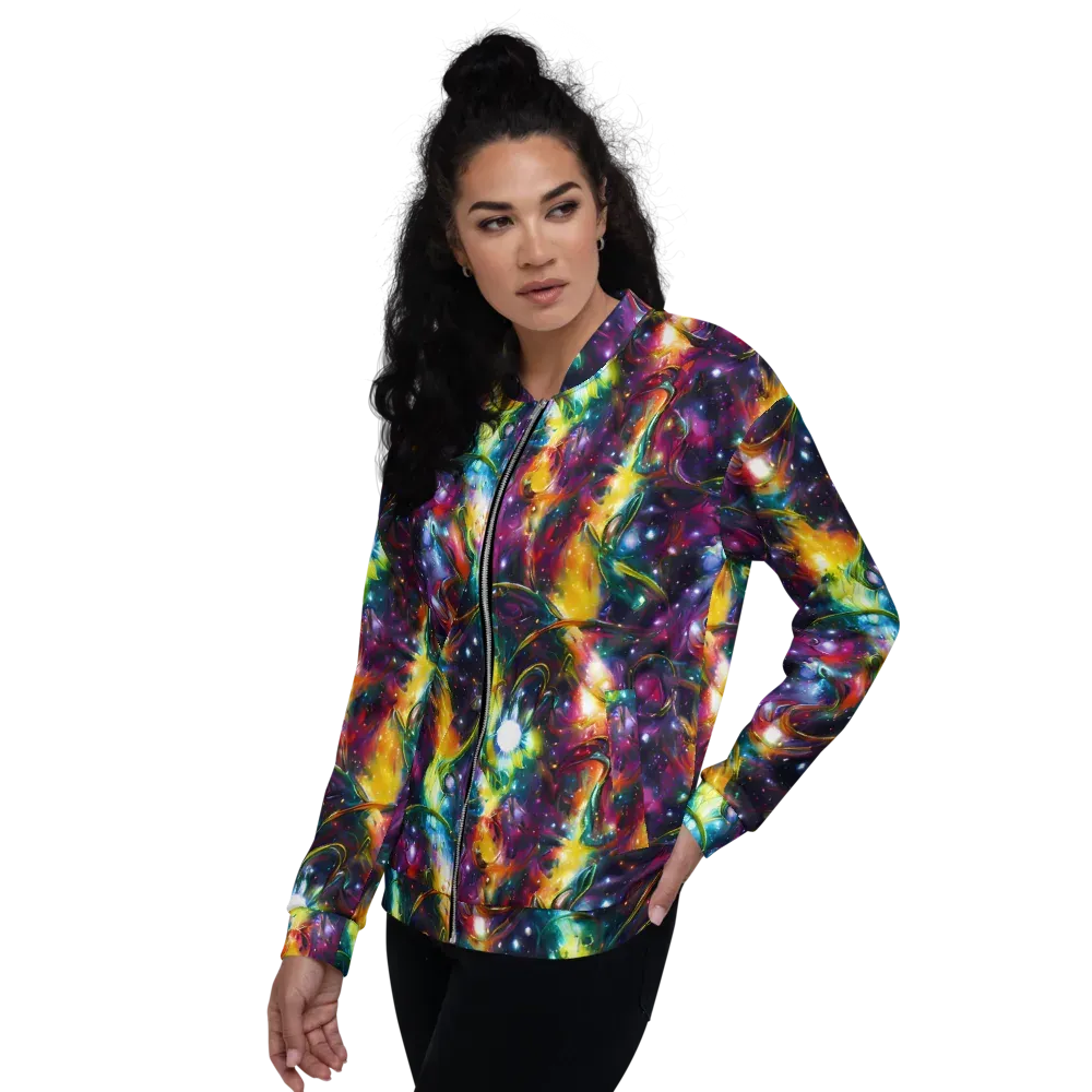 Solar Spell on Bomber Jacket — Left