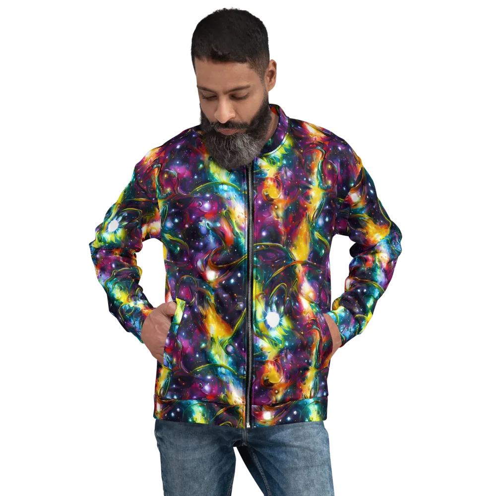 Solar Spell on Bomber Jacket — Front