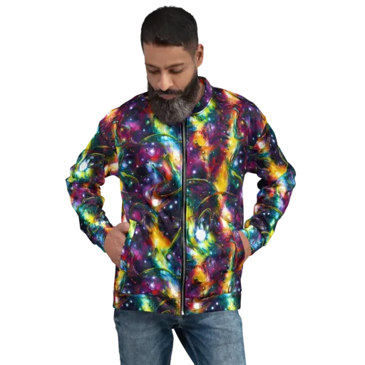 Solar Spell on a Bomber Jacket