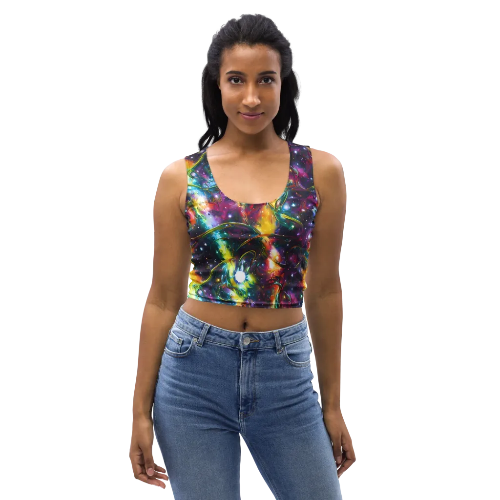 Solar Spell on Crop Top — Front