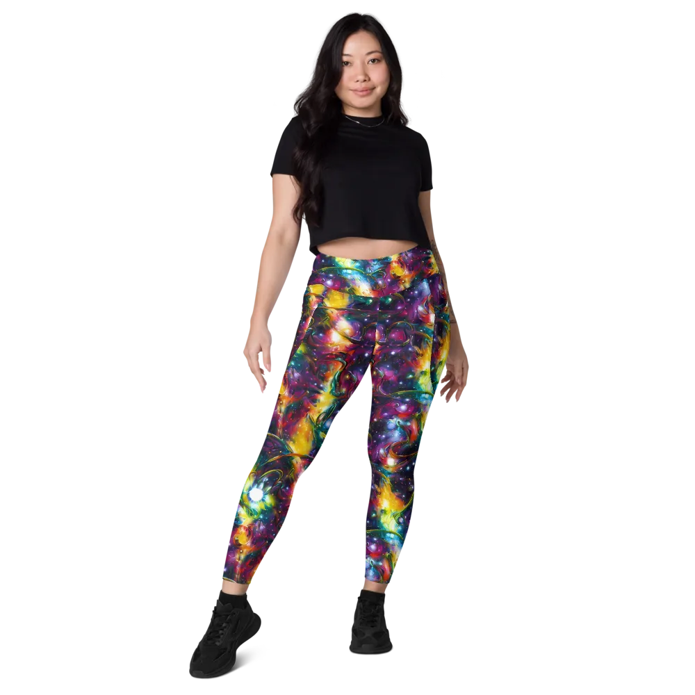 Solar Spell on Leggings with Pockets — Front