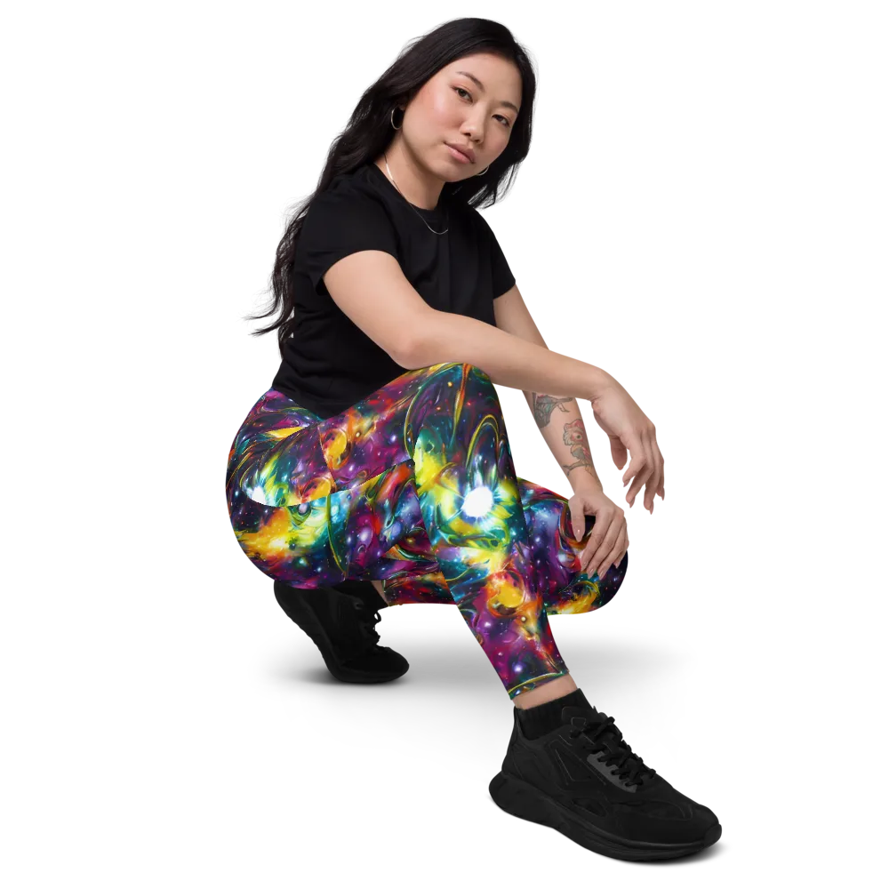 Solar Spell on Leggings with Pockets — Right Front