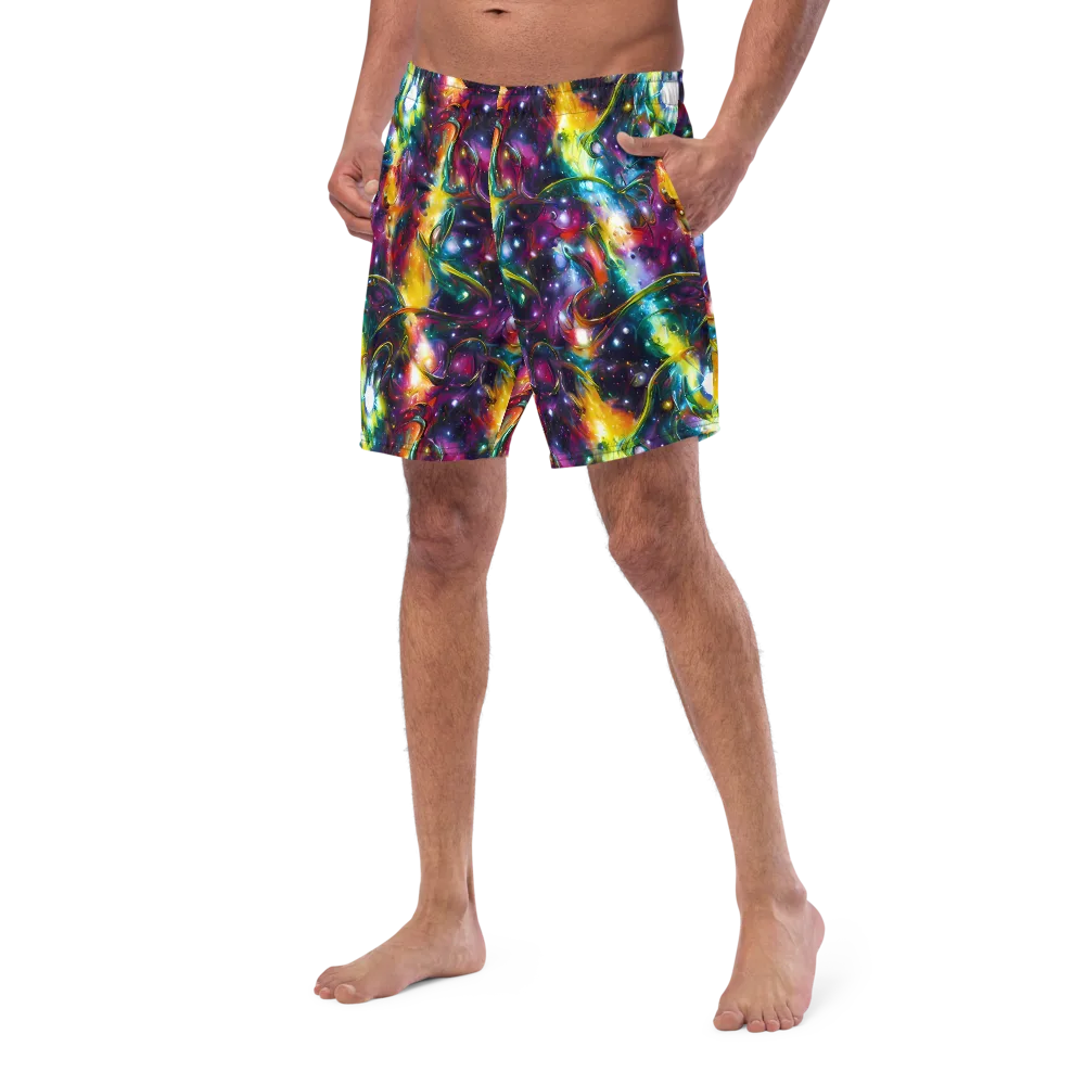 Solar Spell on Swim Trunks — Left Front