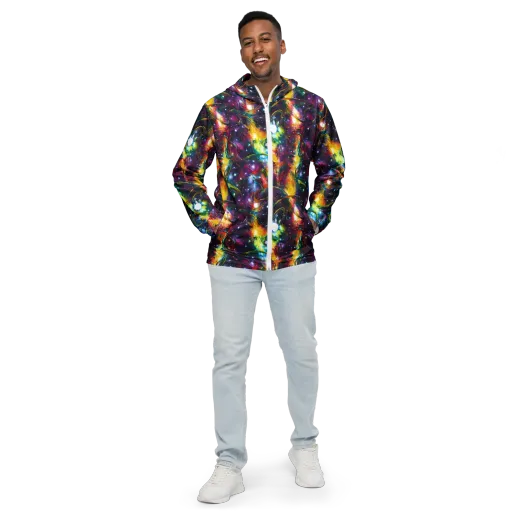 Solar Spell on a Men's Windbreaker