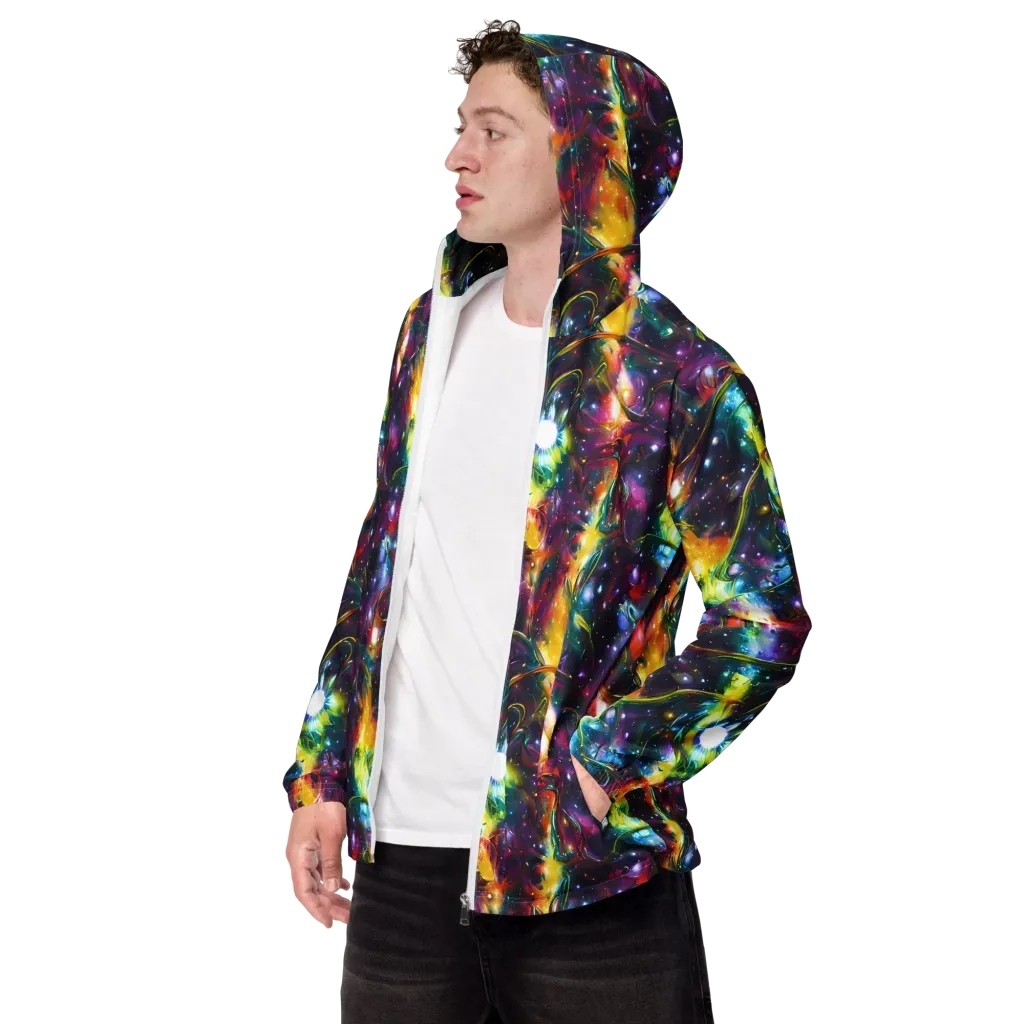Solar Spell on Men's Windbreaker — Left Front