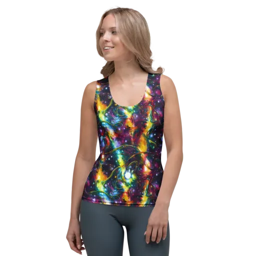 Solar Spell on a Women's Tank Top