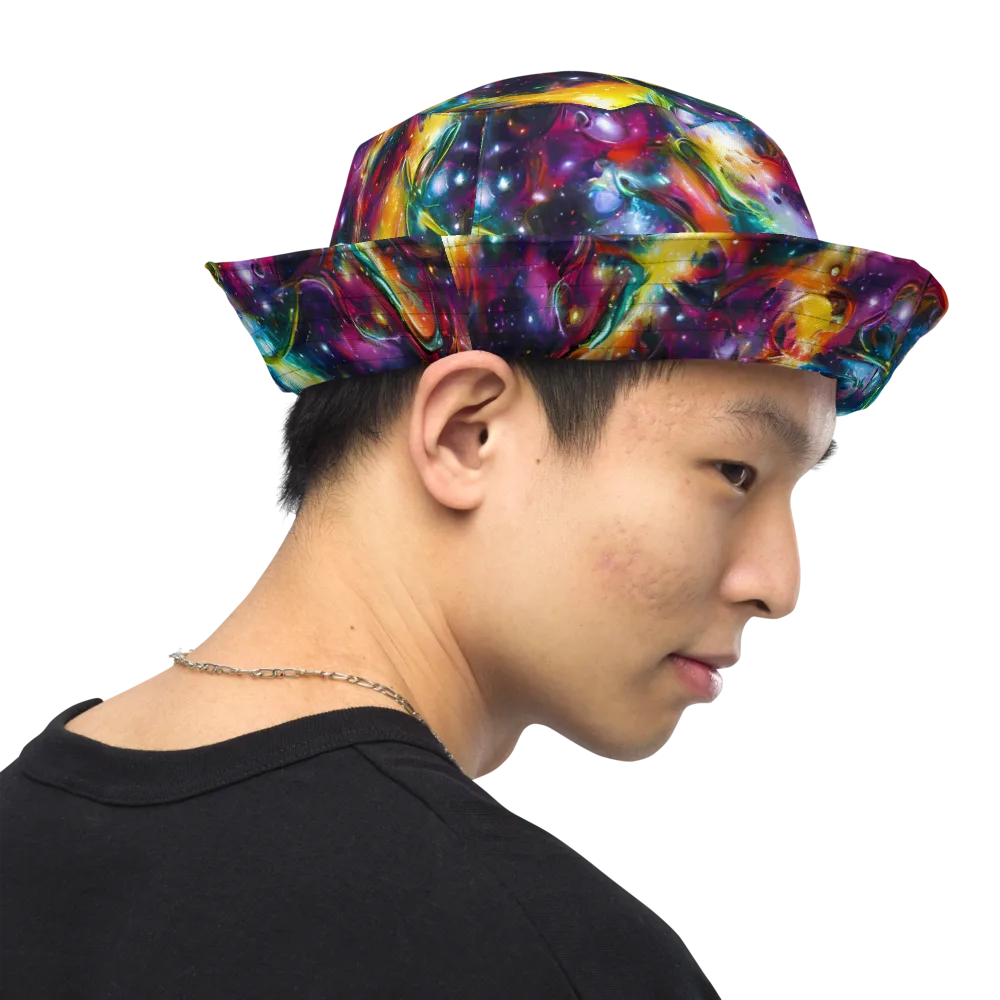 Solar Spell on Reversible Bucket Hat — Right Outside