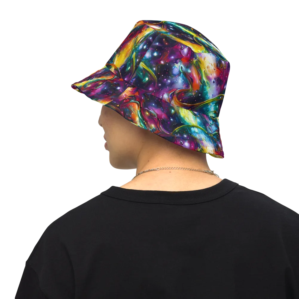 Solar Spell on Reversible Bucket Hat — Back Inside