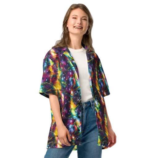 Solar Spell on a Button Shirt