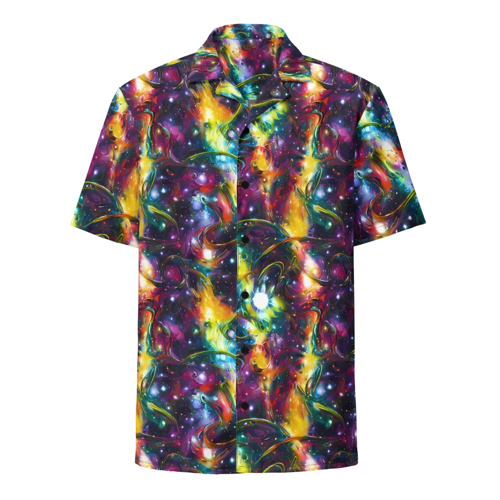 Solar Spell on Button Shirt — Front