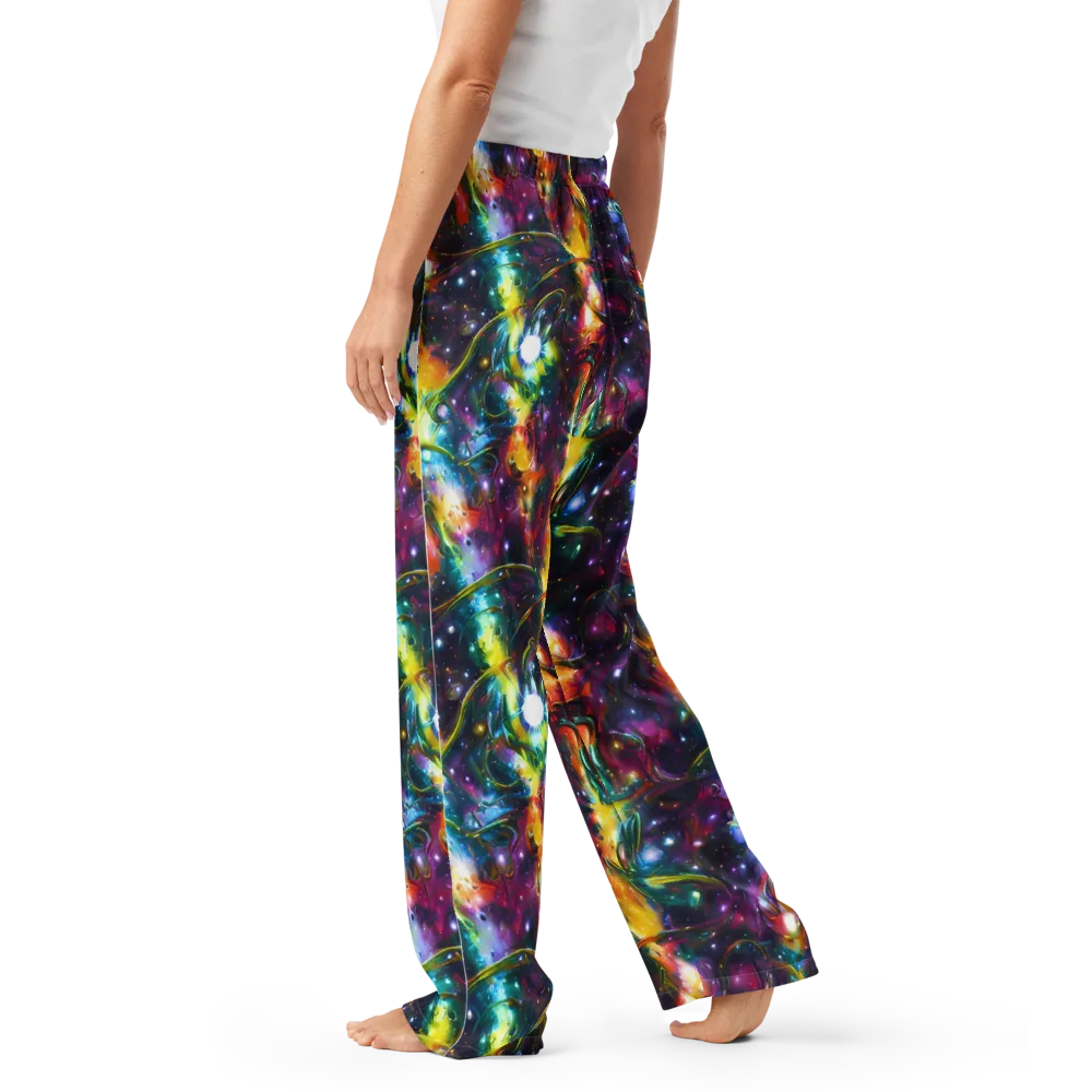 Solar Spell on Women's Pajama Pants — Left