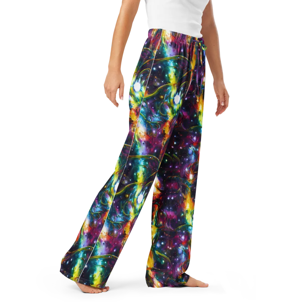 Solar Spell on Women's Pajama Pants — Right Front