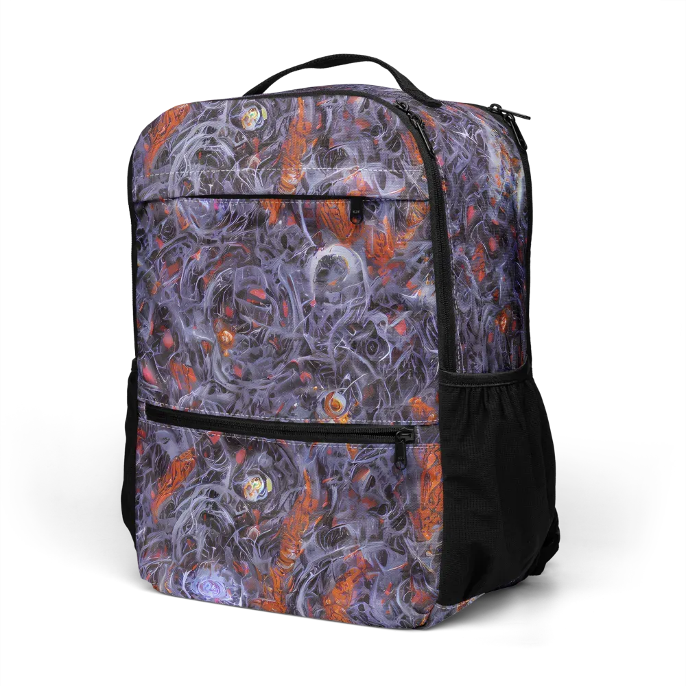 Molten Nocturne on Utility Backpack — Left Front
