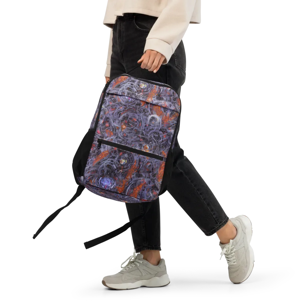 Molten Nocturne on Utility Backpack — Front