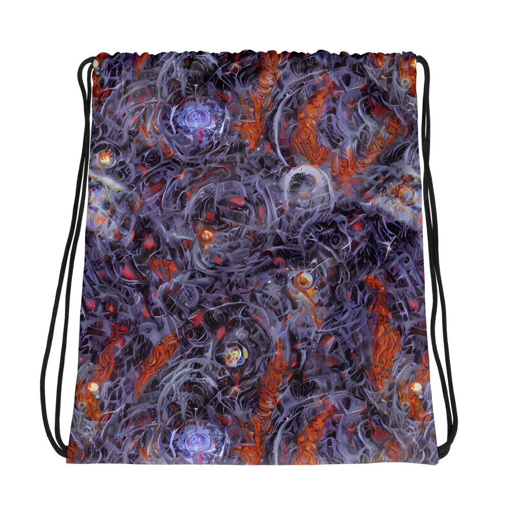 Molten Nocturne on Drawstring Bag — Photo