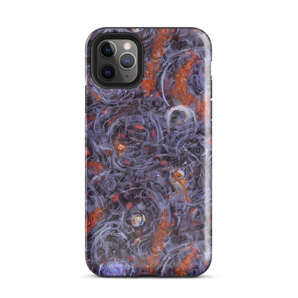 Molten Nocturne on Tough Case for iPhone® — Front