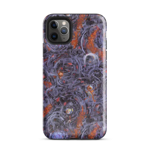 Molten Nocturne on a Tough Case for iPhone®