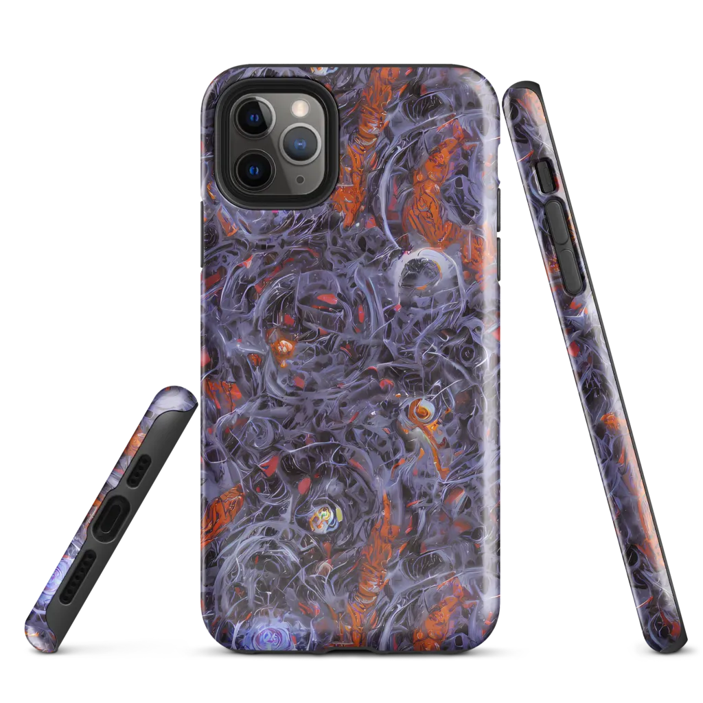 Molten Nocturne on Tough Case for iPhone® — Front