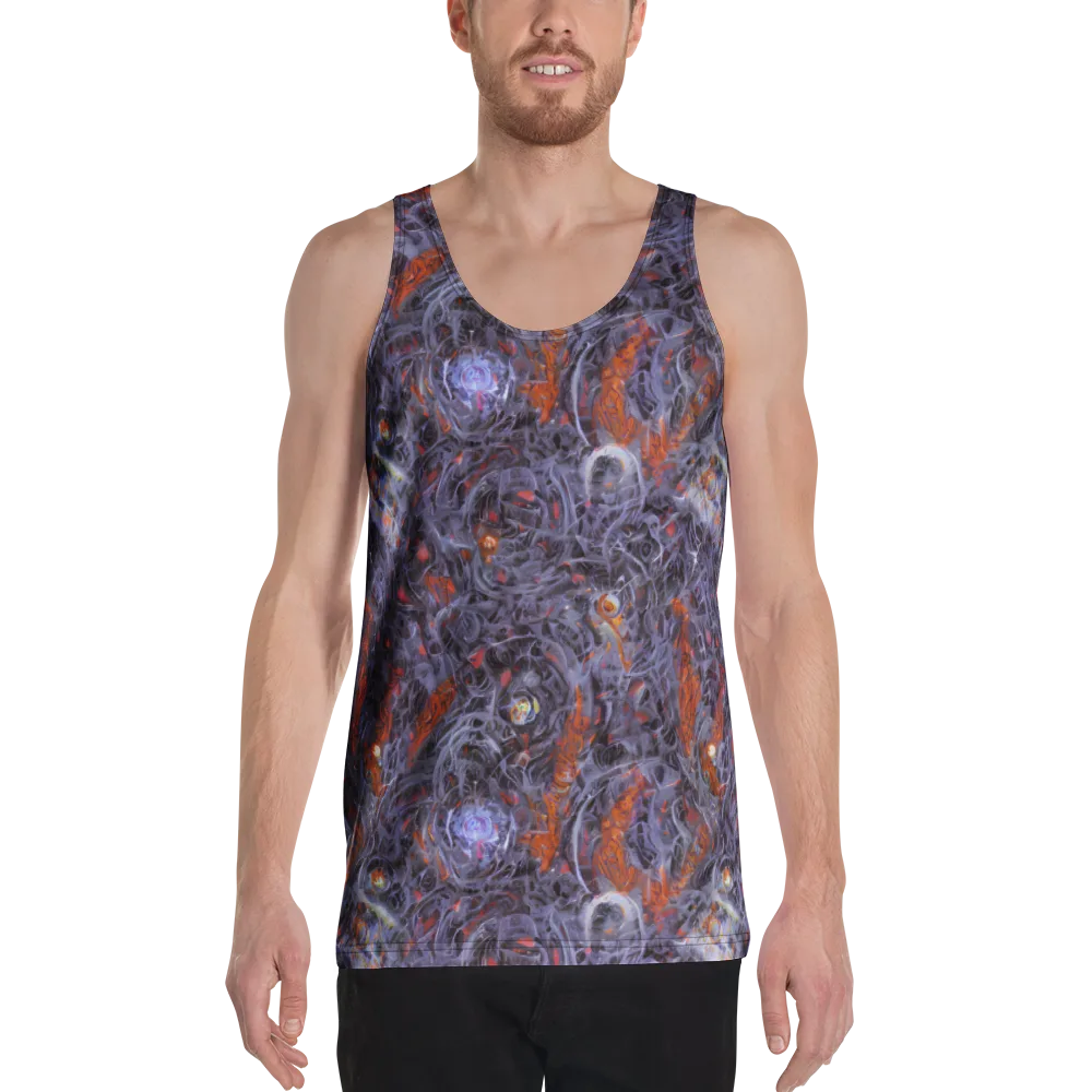Molten Nocturne on Men's Tank Top — Front