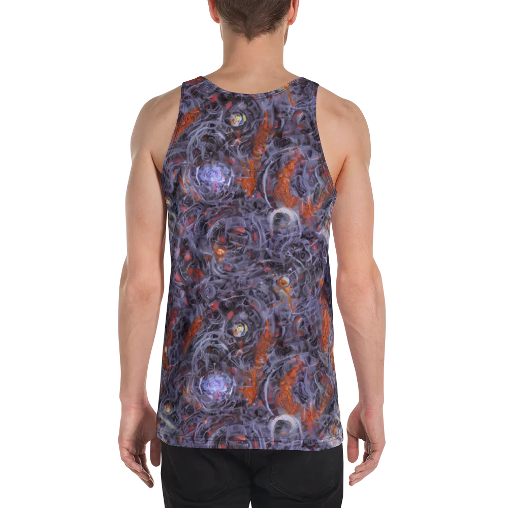 Molten Nocturne on Men's Tank Top — Back