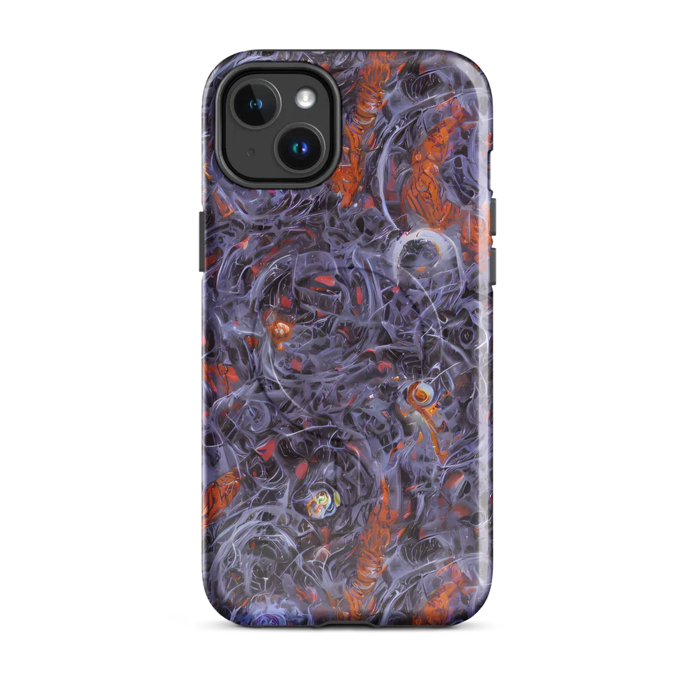 Molten Nocturne on MagSafe Tough Case for iPhone® — Front